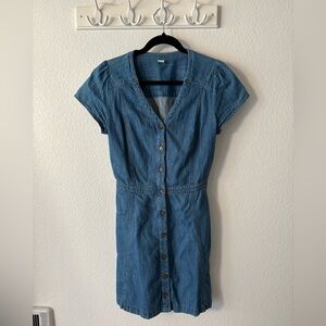 Old Navy Blue Denim Mini Dress